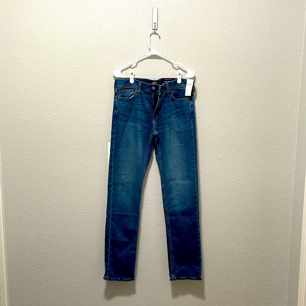Men's Hollister Slim Straight Jeans W30 L34 Brand New with tags